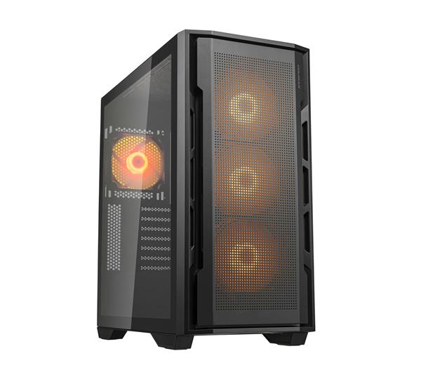 CC-COUGAR Case UNIFACE RGB Middle ATX Black USB 3.0